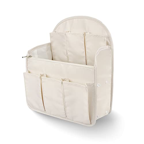 Oxford Fabric Travel Divider Bag Insert - Lightweight, Waterproof Organizer Pouch for Rucksack, Tote, Shoulder Bag (Large) - size: Large