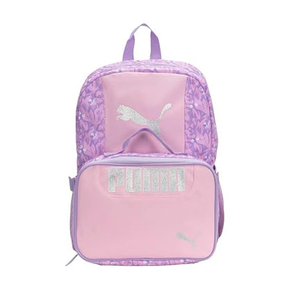 PUMA KIDS' EVERCAT BACKPACK & LUNCH KIT COMBO - color: Purple/Pink