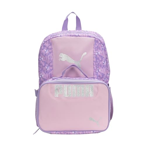 PUMA KIDS' EVERCAT BACKPACK & LUNCH KIT COMBO - color: Purple/Pink