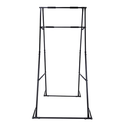 Generic Foldable Power Tower Workout Station Adjustable Pullup Fitness Equipment for Home Gym Strength Training