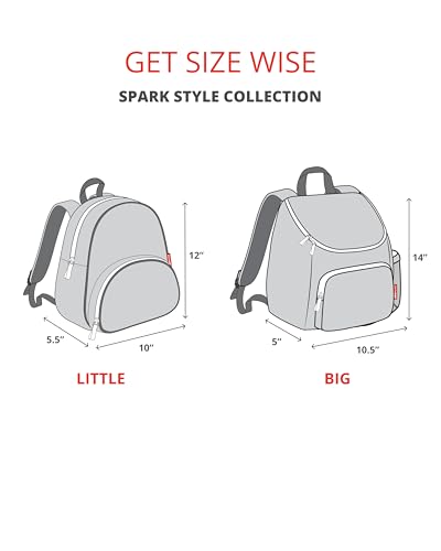 Skip Hop Sparks Kid's Backpack, Kindergarten Ages 3-4, Soccer - color: Soccer, style: Big Kid Backpack