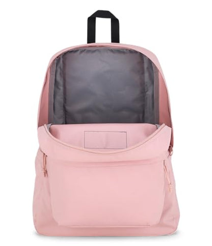 JanSport Superbreak Backpack - Durable, Lightweight Premium Backpack, Misty Rose - color: Misty Rose