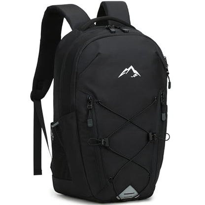AO ALI VICTORY Women's Laptop Backpack 15.6 inch,Travel Backpack for Men - color: Black