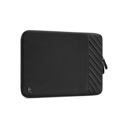 tomtoc Slim Laptop Sleeve for 16-inch New MacBook Pro 2026 M5/M4/M3/M2/M1 Pro/Max A3428 A3429 A3403 A3186 A2991 A2780 A2485, Water-Resistant Laptop Case Bag for Dell XPS 16 Laptop, Minimalist Design - color: Black - Pro, size: 16-inch for New MacBook Pro