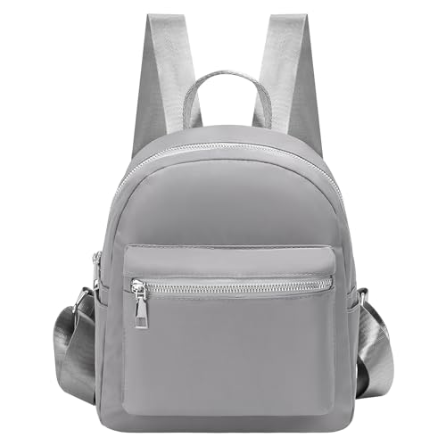 Etercycle Mini Backpack Purse for women, Small Backpack Purse, Shoulder Bag for Travel (Gray) - color: Gray