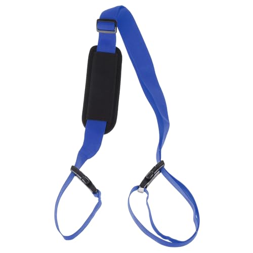 PATIKIL Carrying Beach Chair Straps, Adjustable Shoulder Straps for Folding Chair Backpack, Dark Blue - color: Dark Blue