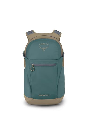 Osprey Daylite Plus Commuter Backpack - Lightweight, Everyday Pack with Laptop Sleeve and Water Bottle Pockets - Ideal for Campus, Work, and Travel with Versatile Storage, Cascade Blue/Latte Brown - color: Cascade Blue/Latte Brown