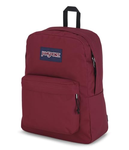 JanSport Superbreak Backpack - Durable, Lightweight Premium Backpack, Russet Red - color: Russet Red