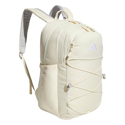 adidas Amplifier Backpack for Laptop, School and Gym, 28L, Warm Vanilla Yellow/White/Bungie, OSFA - color: Warm Vanilla Yellow/White/Bungie