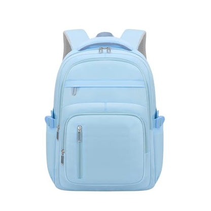 KBTYE Cute School Backpack for Women Men Casual Travel Laptop Backpack Aesthetic Lightweight College Bookbags for Kids(Blue) - color: Blue