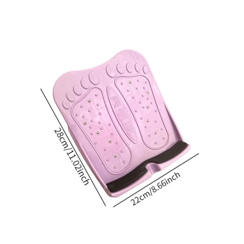 Vaveren Slant Board Calf Stretcher Incline Board Ankle Stretcher with Massage Multi Ffunctional Lightweight Aid Leg Exercise Machines, Purple - color: Purple