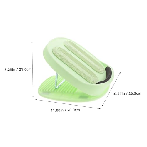 BESPORTBLE Calf Stretching Board Foldable Adjustable Incline Foot Support for Calf Stretching Massage Function for Enhanced Flexibility and Muscle Relief for Home and Professional Use
