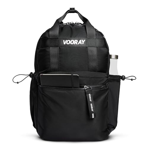 VOORAY 19L Katie Backpack, Large - Travel, Gym & Sports Backpack - color: Matte Black
