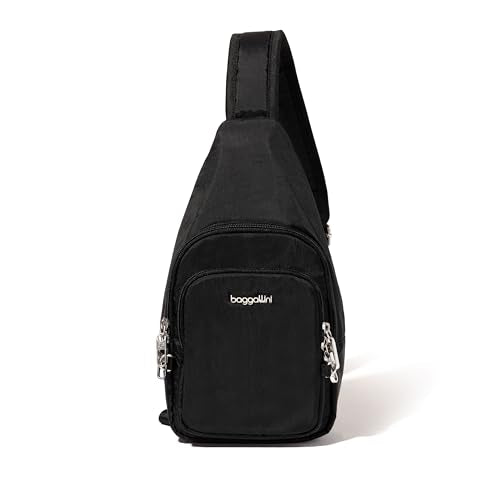 Baggallini Securtex Anti-Theft Daytripper Sling - color: Black