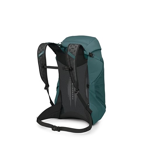 Osprey Hikelite LT 30L Hiking Backpack - Lightweight Travel Daypack with Rain Cover for Men and Women, Cascade Blue - color: Cascade Blue, style: 30l