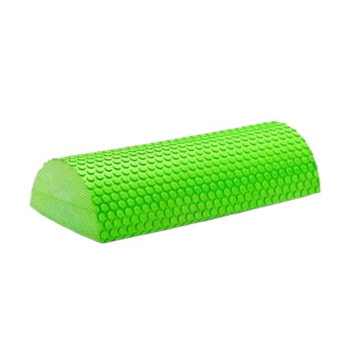 30-45cm Half Round EVA Massage Foam Roller Yoga Pilates Fitness Equipment Balance Pad Yoga Blocks With Massage Floating Point - color: D