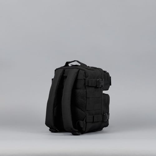 WOLFpak 9L Mini Tactical Backpack (Alpha Black) | Compact, Small Everyday Carry Bag for Gym, School, Travel | Durable, Water-Resistant Daypack with Molle System and Patch Panel - color: Alpha Black