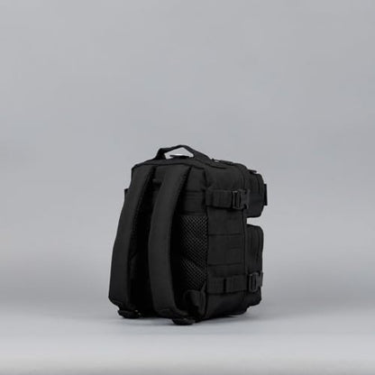 WOLFpak 9L Mini Tactical Backpack (Alpha Black) | Compact, Small Everyday Carry Bag for Gym, School, Travel | Durable, Water-Resistant Daypack with Molle System and Patch Panel - color: Alpha Black