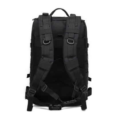 45L Military Tactical Backpack for Men & Women Bug Out Bag Assault pack Molle Daypack Hiking Trekking Rucksack(45L black) - color: 45l Black
