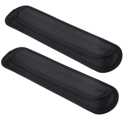 ‌2 Pack Shoulder Pads for Guitar & Backpack, Thickened Anti-Slip Shoulder Strap Pad - Detachable Comfort Cushion for Guitarist Accessory (Black)
