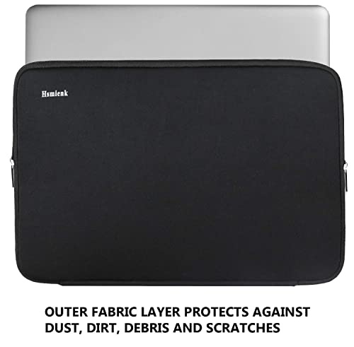 Laptop Sleeve 14 inch, Upgrade Durable Shockproof Protective Computer Cover Flip Case Briefcase Carrying Bag Compatible with 14" HP, Lenovo, Asus, Acer, Notebook, Chromebook Computer, Black - color: Black, size: 14 Inch
