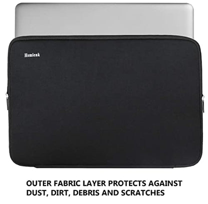 Laptop Sleeve 14 inch, Upgrade Durable Shockproof Protective Computer Cover Flip Case Briefcase Carrying Bag Compatible with 14" HP, Lenovo, Asus, Acer, Notebook, Chromebook Computer, Black - color: Black, size: 14 Inch