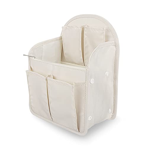 Bag Organizer Insert, Oxford Fabric Travel Divider Bag for Men or Women, Lightweight Bag Liner, Waterproof Organizer Pouch for Rucksack, Tote Bag, Shoulder Bag, etc. (Small) - size: Small