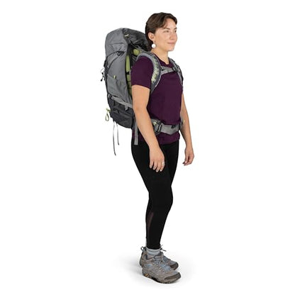 Osprey Sirrus 36L Women's Hiking Backpack - Lightweight Backpacking Pack with Waterproof Raincover - Camping Bag, Purple Dusk - color: Purple Dusk, size: 36L