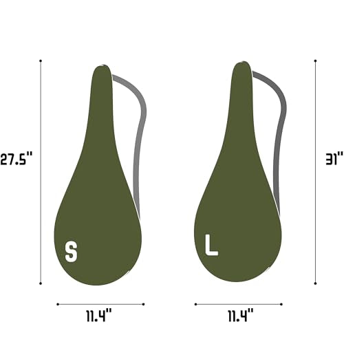 Tennis Bag Lightweight and Padded Tennis Rackets Cover with Adjustable Shoulder Strap - color: Olive Green, size: 31"x11.4"