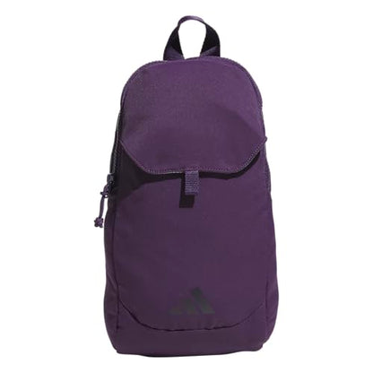 adidas Essentials 3 Crossbody – Sling Bag with Phone Pocket - color: Aurora Plum Purple/Aurora Black