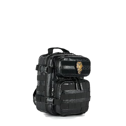 WOLFpak 9L Mini Tactical Backpack (King Cobra) | Compact, Small Everyday Carry Bag for Gym, School, Travel | Durable, Water-Resistant Daypack with Molle System and Patch Panel - color: King Cobra