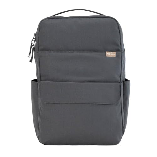 RED ROVR Roo Lightweight 1 LB Diaper Bag Backpack | 11 organizational pockets| Durable & Water-Resistant (Charcoal) - color: Charcoal