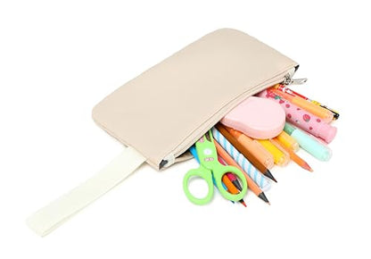 Wadirum Women Casual Backpack Set Girl School Bookbag Set Cute Laptop Ruaksack Beige - color: Beige