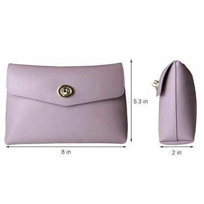 Cosmetic Bag Travel Makeup Pouch Travel Organizer, Zipper Pouch Bags for Women Vegan Leather (No Text, Purple) - color: Purple