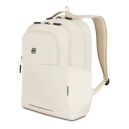 SwissGear Orientation Laptop Backpack, Sandshell, 17"x12"x7" - color: Sandshell, style: Orientation