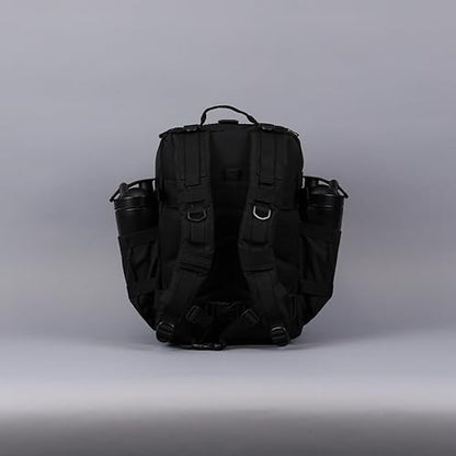 WOLFpak 35L Tactical Gym Backpack (Nightshade) Durable 1000D Waterproof Oxford Material with MOLLE Webbing, Laptop Pocket & Dual Cup Holders, Durable Fitness/Travel/Military Daypack - color: Nightshade Edition