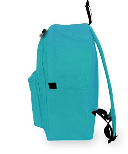 Everest 2045CR Classic Backpack, 16.5", Turquoise - color: Turquoise, size: One Size