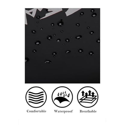 BESMART Hiking Outdoor Travel Backpack with Design, Water-Resistant Laptop Daypack Book Bag with Multi-Layer for Men & Woman (Black) - color: Black