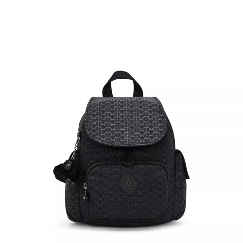 Kipling Women's City Pack Mini Backpack, Lightweight Versatile Daypack, Bag - color: Signature Embossed, size: Mini