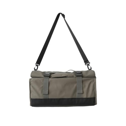 Large capacity travel bag, business travel carry-on baggage backpack, wet and dry separation sports and fitness bag(Champagne) - color: Champagne