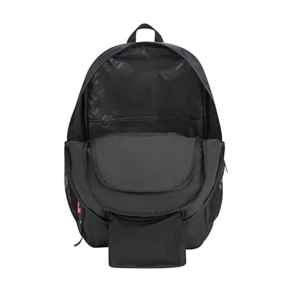 PUMA Contender Backpack, Red/Navy, OS - color: New Navy/Red Fire, style: Contender Backpack With Laptop Sleeve, Item Organizer & Media Pocket