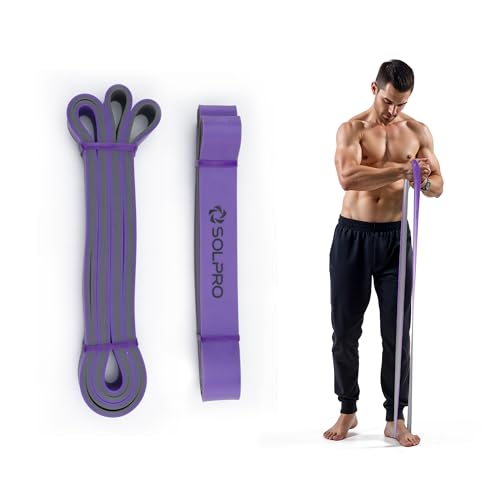PowerFlex Max Resistance Band for Men and Women, Heavy Duty Latex Band for Strength, Stretching, Mobility, Rehabilitation, Ideal for Home Gym, Crossfit, Yoga, Full Body Workouts