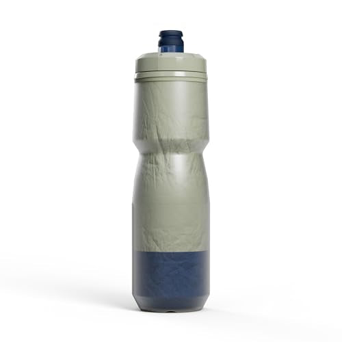 CamelBak Podium Chill Insulated Bike Squeeze Water Bottle, Cold Retention for Cycling, 24oz, Mercury Fog - color: Mercury Fog