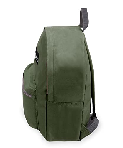Everest 1045K Basic Backpack, 15", Olive - color: Olive