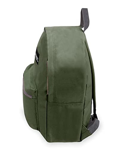 Everest 1045K Basic Backpack, 15", Olive - color: Olive