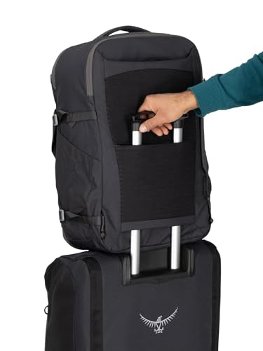 Osprey Daylite 44L Carry-On Travel Pack - Lightweight, Durable Backpack with Streamlined Design - Versatile, Spacious Bag for Weekend Trips or Business, Blue Spikemoss/Alkaline - color: Blue Spikemoss/Alkaline
