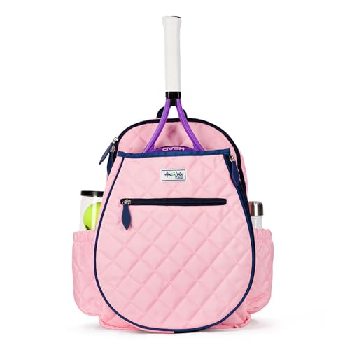 Ame & Lulu Kids Big Love Tennis Backpack - color: Quilted Blush