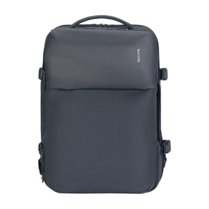 Incase A.R.C. Travel Backpack 38L – Expandable Carry On Luggage, Fits up to 17" Laptop – Butterfly Opening, Quick Access Pocket, Shoe Storage – Airplane Travel Essentials, Weekend Bag – Navy - color: Navy