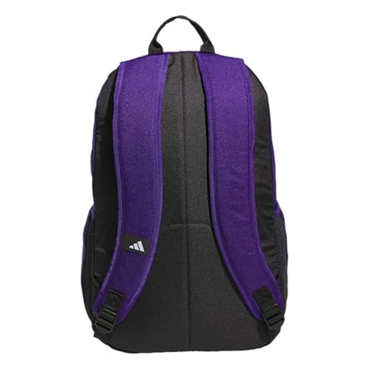 adidas Striker 3 Team Sports Backpack – Daypack for Sports Gym Travel, 36L, Collegiate Purple, OSFA - color: Collegiate Purple