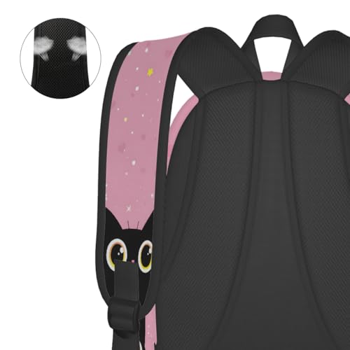 cfpolar 17 Inch Backpack Cute Cartoon Cats Laptop Bag Shoulder Bag School Bookbag Casual Daypack For Boys Girls,A-13 - color: D-13